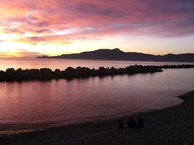 Tramonto a Portofino