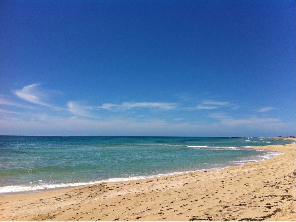 La spiaggia di Lido Marini